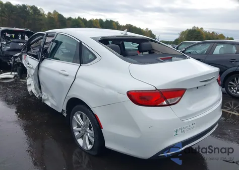 2015 Chrysler 200 Limited z USA, uszkodzony, nr VIN 1C3CCCABXFN755467